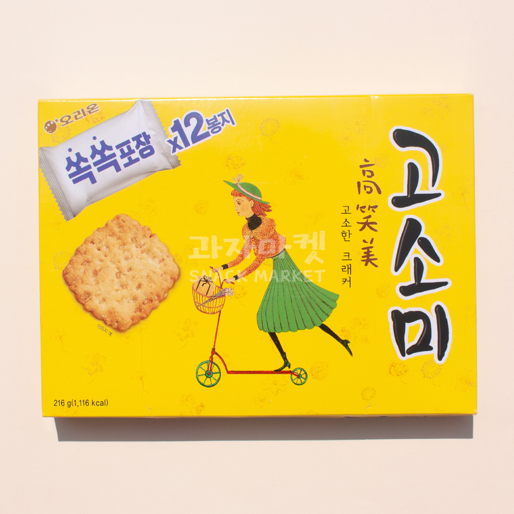 오리온 과자마켓 고소미 대포장 12P 216gX16개입 1박스
